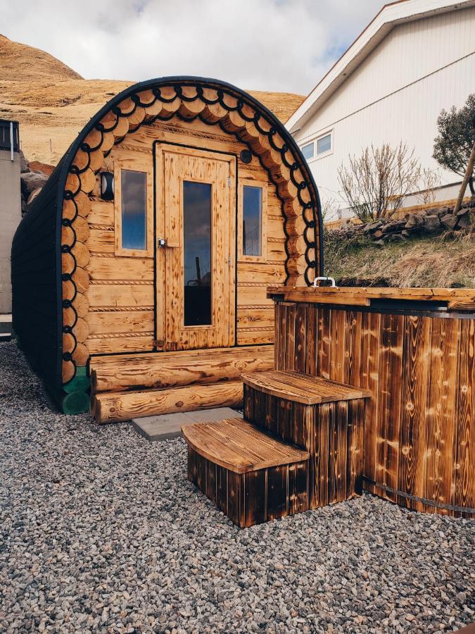 Gotugjogv Log Houseアパートメント エクステリア 写真