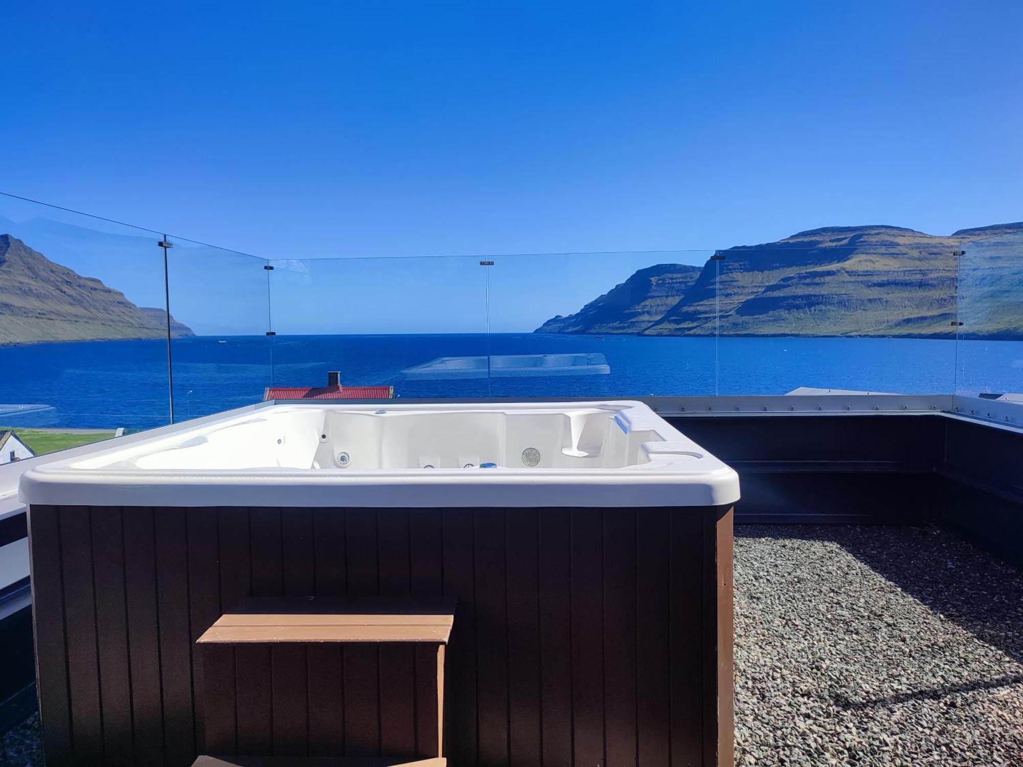 Gotugjogv Log Houseアパートメント エクステリア 写真