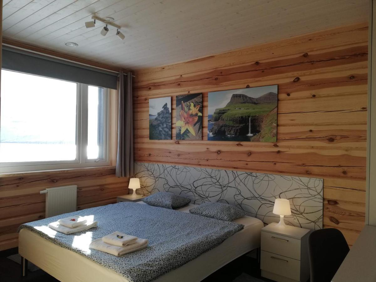 Gotugjogv Log Houseアパートメント エクステリア 写真